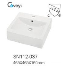 Hot Selling Vessel Sink Ceramic Basin with Cupc/Ce (A-SN112-2-037)